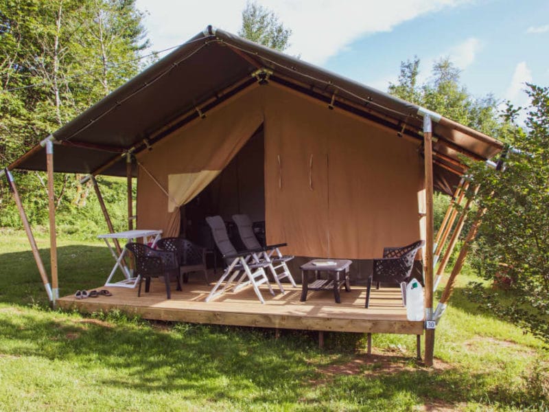 Safaritent Camping LEtruyere Vodatent, glamping Vendée