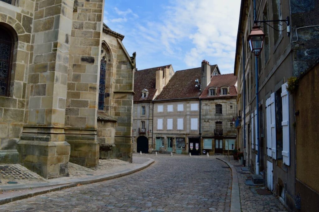 Autun historisch stadsdeel PVF, Bourgogne