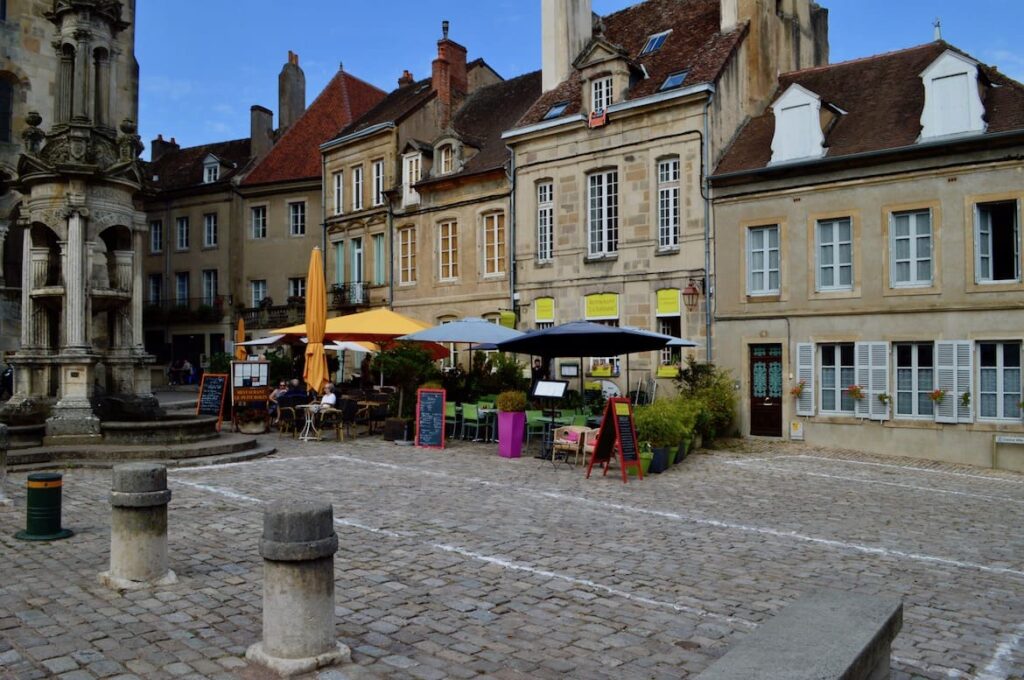 Autun pleintje PVF, Bourgogne