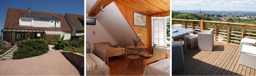 Chambres dhotes a Autun zininfrankrijk, Bourgogne