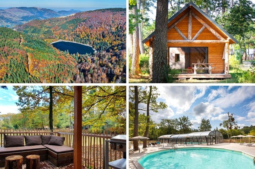 Foret des Vosges, Glamping bergen Frankrijk