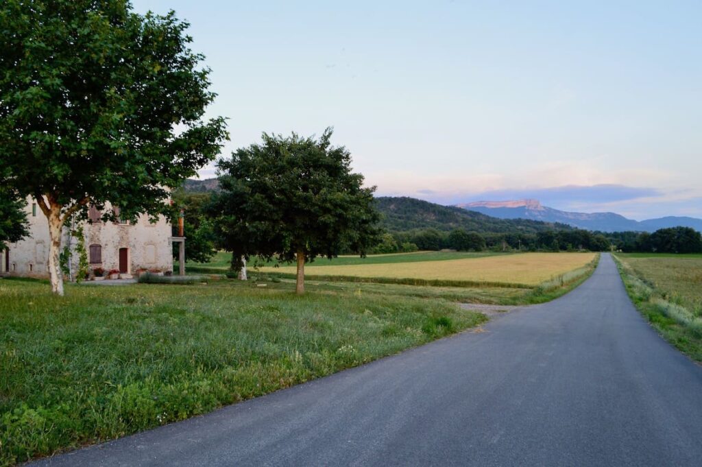 Sisteron plattelandsweg PVF, Sisteron