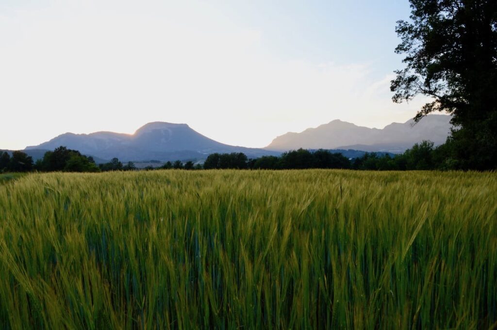 Theze zonsondergang PVF, Sisteron