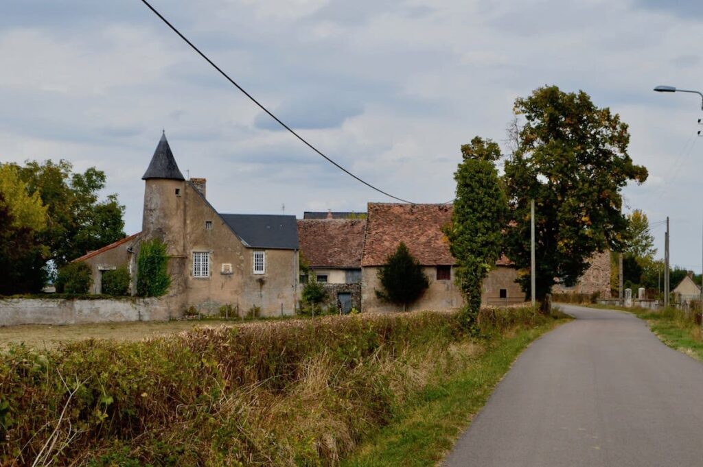 Weg naar temple janus PVF, Bourgogne