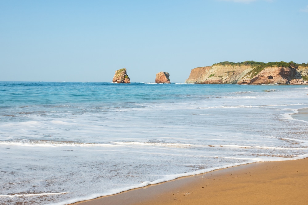 Plage dHendaye, mooiste stranden zuidwest-frankrijk