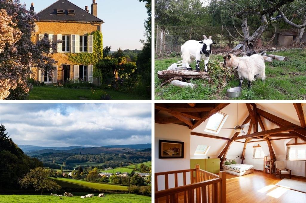 natuurhuisje cussy en morvan bb bourgogne, natuurhuisjes in de Bourgogne