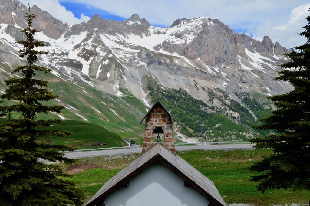 Col Lautaret uitzicht PVF, Route des Grandes Alpes