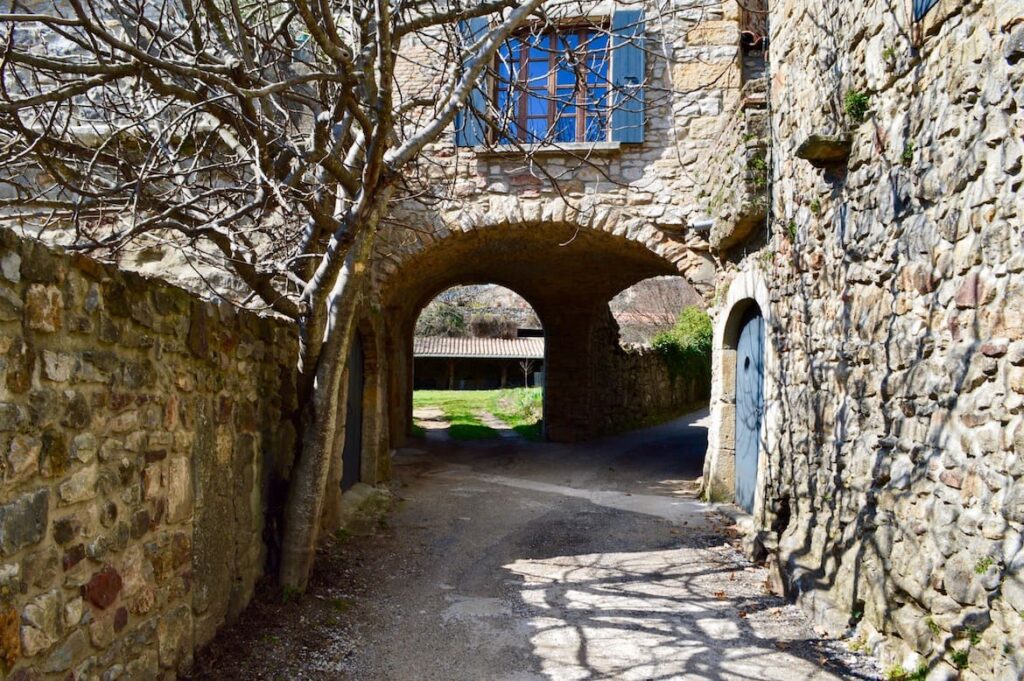 Ingang les Avelas PVF, Wandelen Ardèche