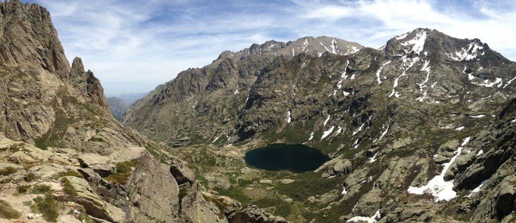 Panorama Lac de Melo PVF, Wandelen Corsica