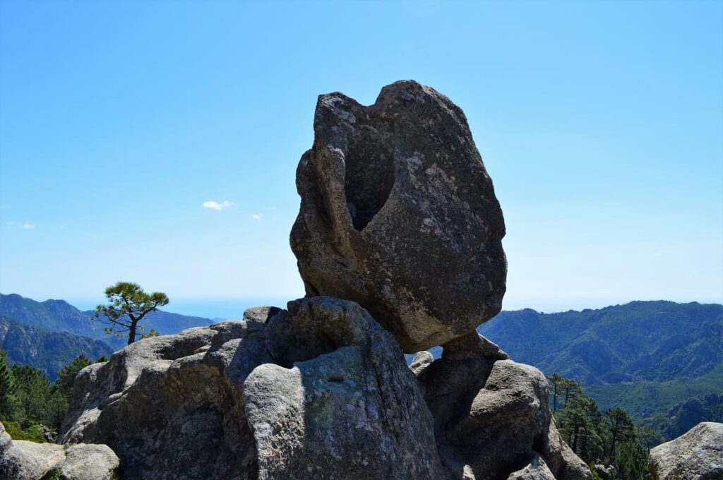 Rocher Sentinelle PVF, Wandelen Corsica