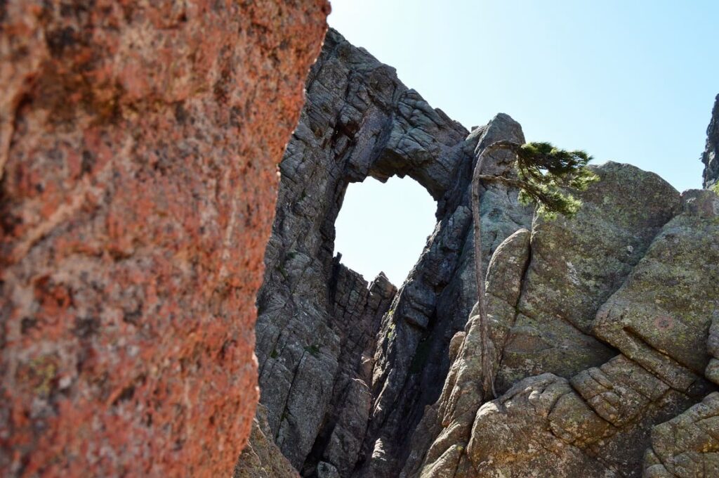 Trou de la Bombe PVF, Wandelen Corsica