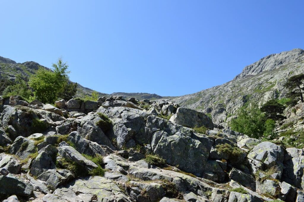 Wandelpad Lac de Nino PVF, Wandelen Corsica