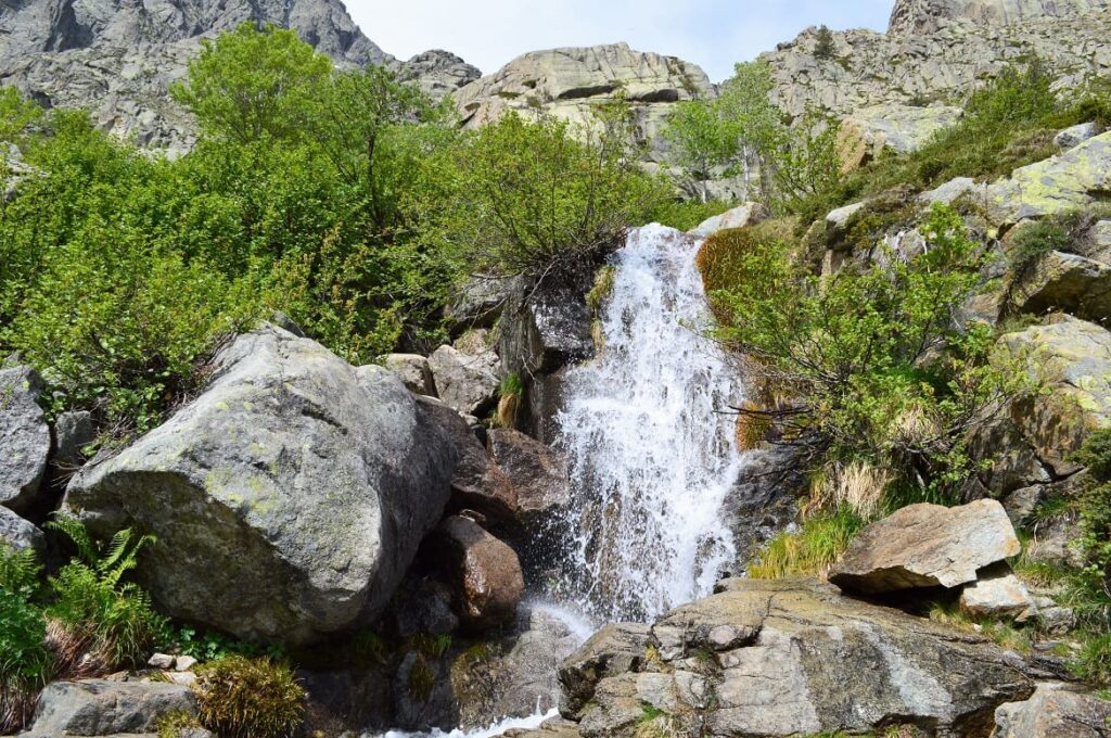 Waterval Lac de Melo PVF, Corsica