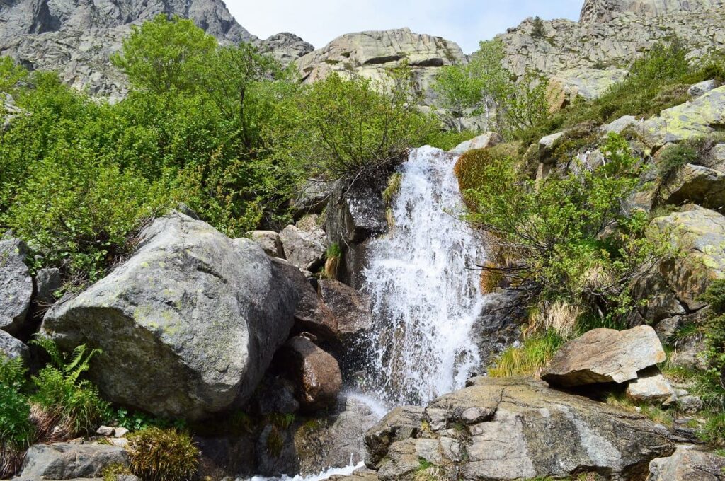 Waterval Lac de Melo PVF, Wandelen Corsica