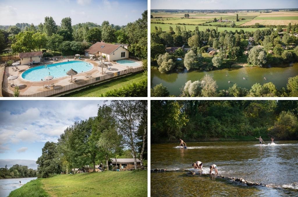 Camping La Plage Blanche Huttopia Glamping Platteland, Zininfrankrijk.nl