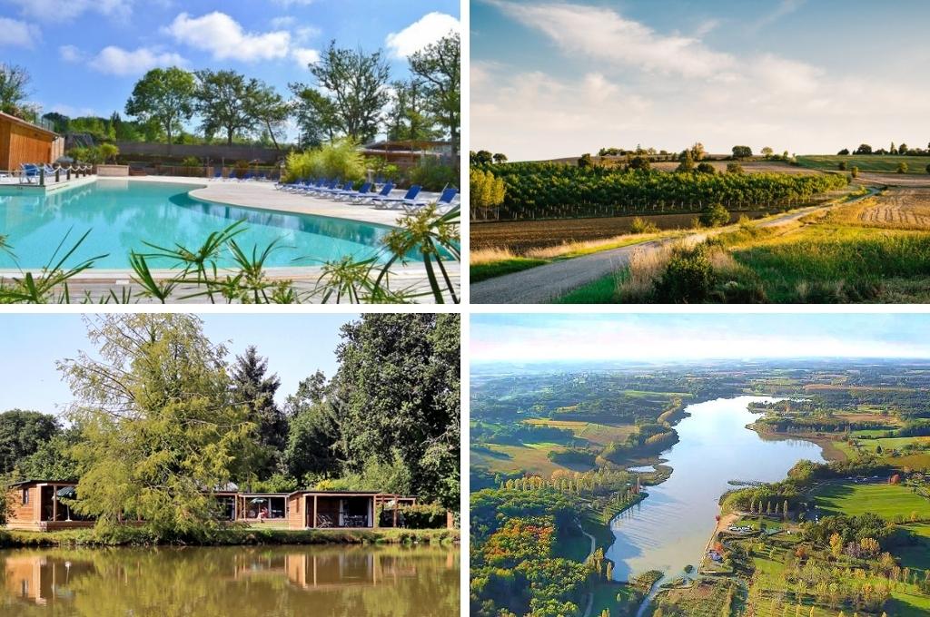 Camping Lac De L Uby Glamping Frankrijk Platteland, Zininfrankrijk.nl