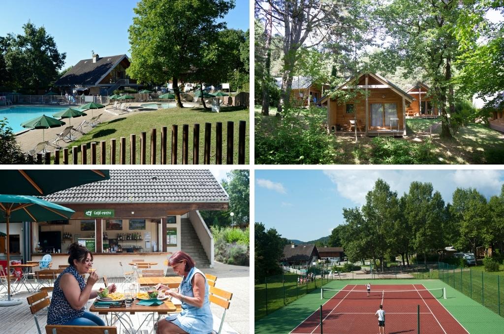Huttopia Divonne Les Bains Platteland, Zininfrankrijk.nl