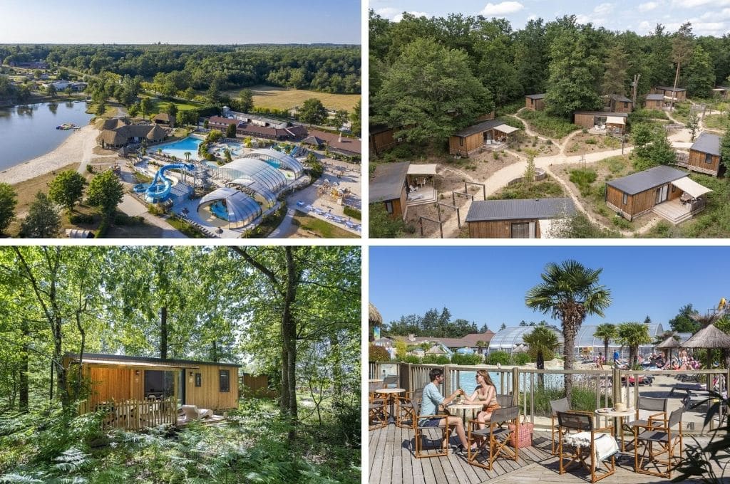 Camping Sandaya Les Alicourts Resort, 5 sterren campings in Frankrijk met stacaravans