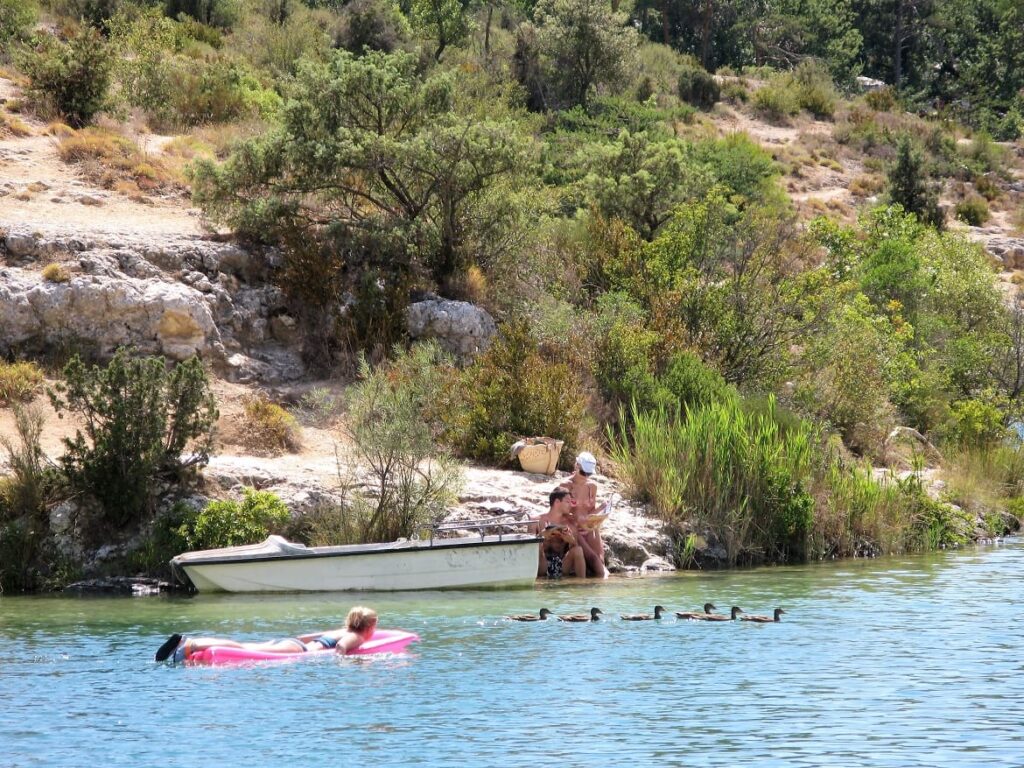 Lac Esparron PVF, Basses Gorges du Verdon