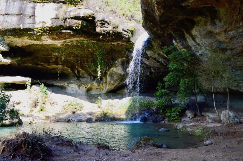 Casade de Baumicou PVF, wandelen in de Ardèche