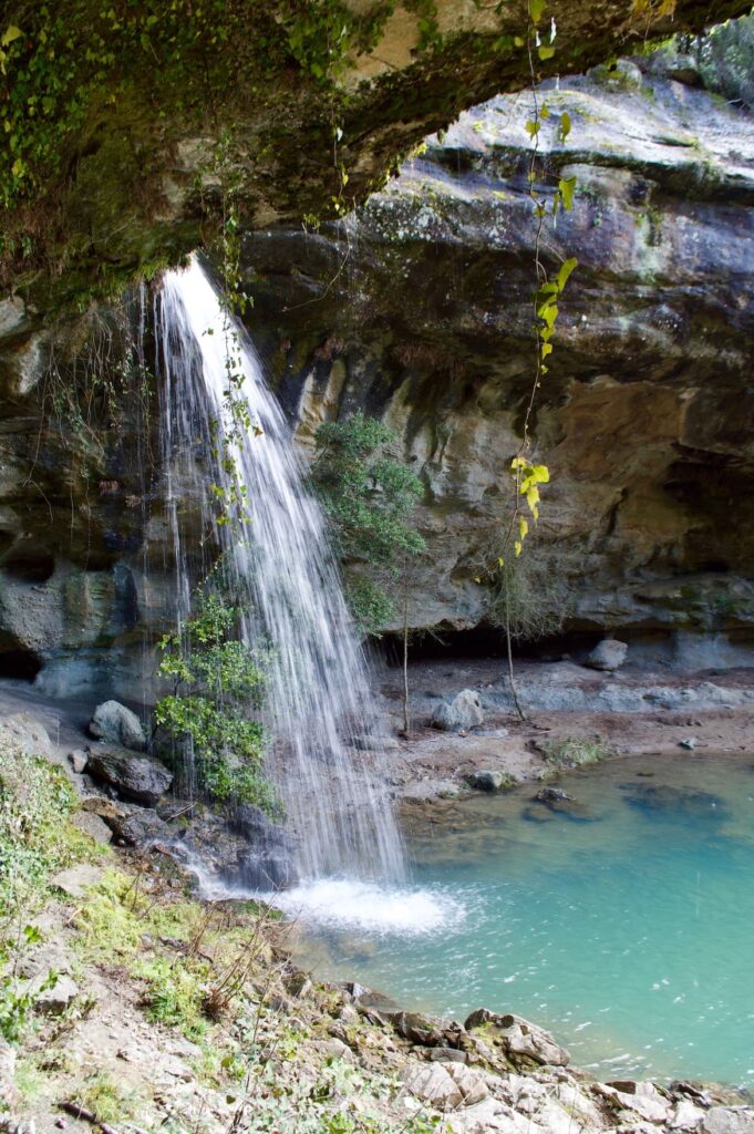 Cascade Baumicou 6, wandelen in de Ardèche