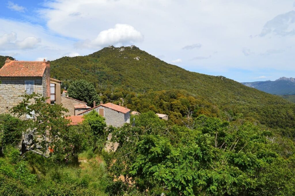 Corsica dorpje PvF, vakantie corsica