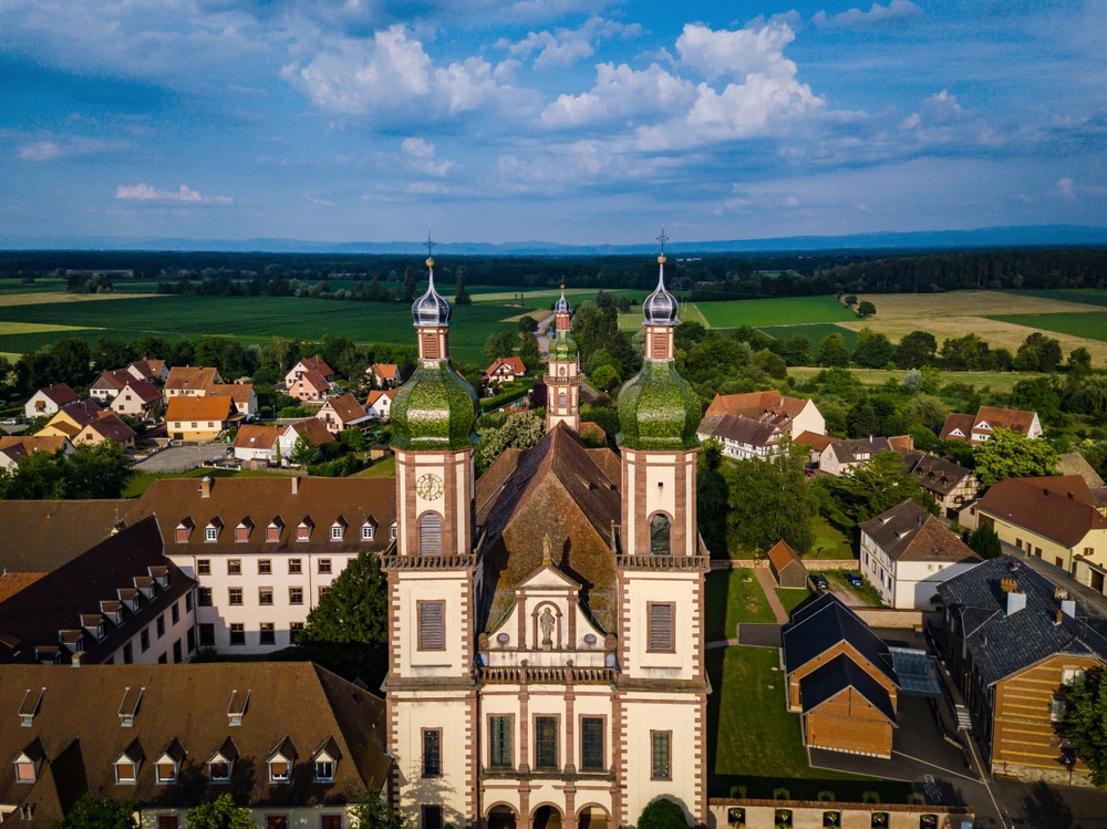 Ebersmunster 1116790073, de 10 mooiste bezienswaardigheden in Bas-Rhin