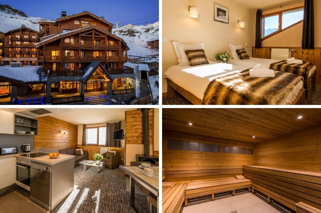 Residence Chalet Val 2400 val thorens, appartementen chalets Val Thorens
