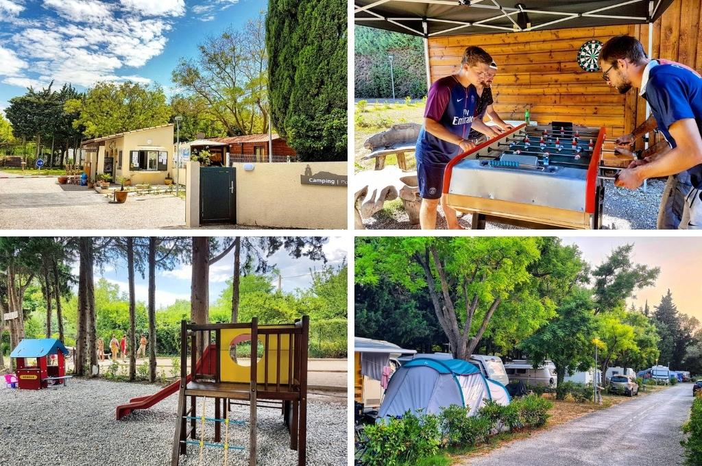SARL Camping Porte des Alpilles cote dazur, kleine campings Côte d'Azur