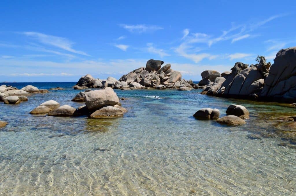 Tamaricciu strand PvF, vakantie corsica