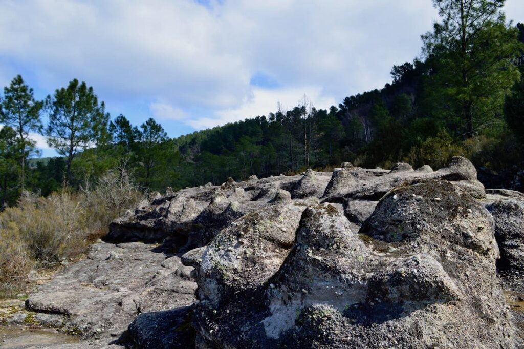 Tetines Vernon PVF, wandelen in de Ardèche