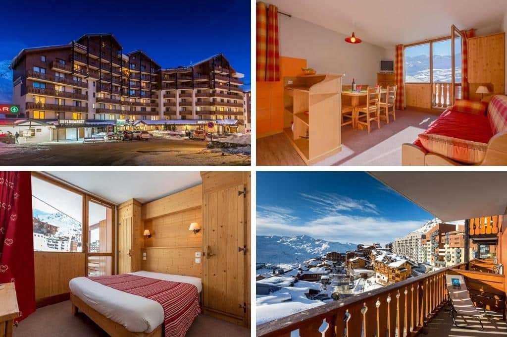 le chamois dor val thorens apartement chalet, appartementen chalets Val Thorens