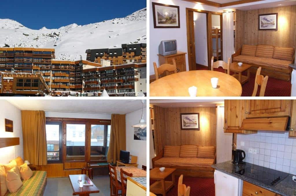 residence neves appartementen val thorens, appartementen chalets Val Thorens