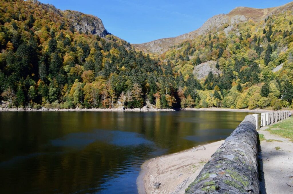 Herfst lac schiessrothried PVF, Najaar Hoge Vogezen