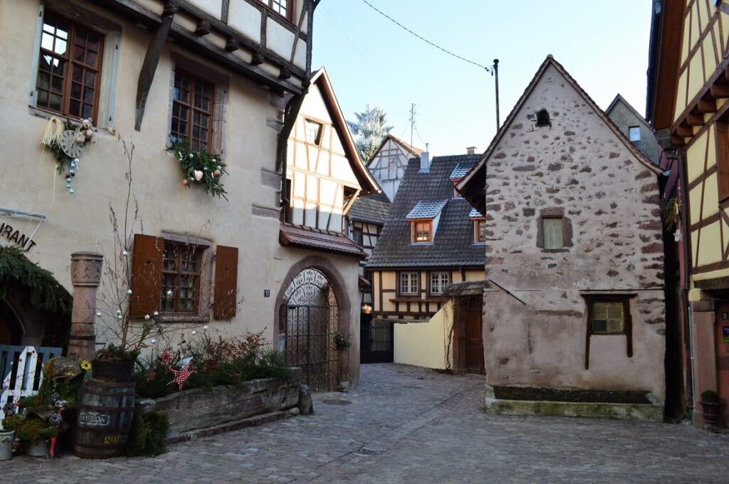 Straatje in Riquewihr