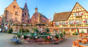 Oude fontein Eguisheim Alsace shutterstock 1636330351, Colmar