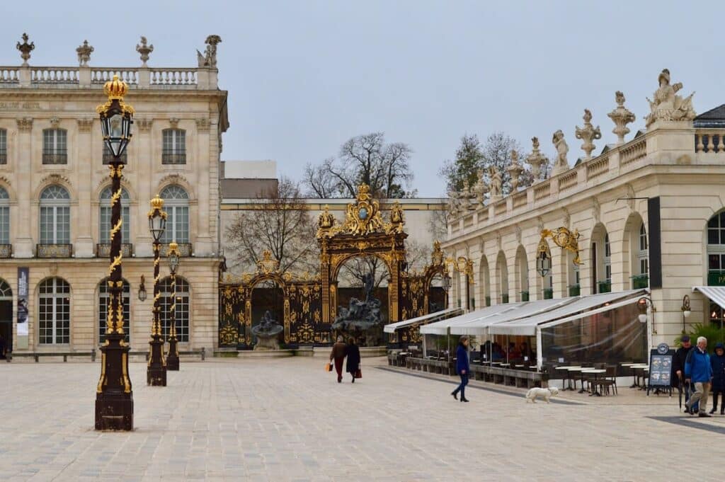 Het plein Place Stanislas in de stad Nancy