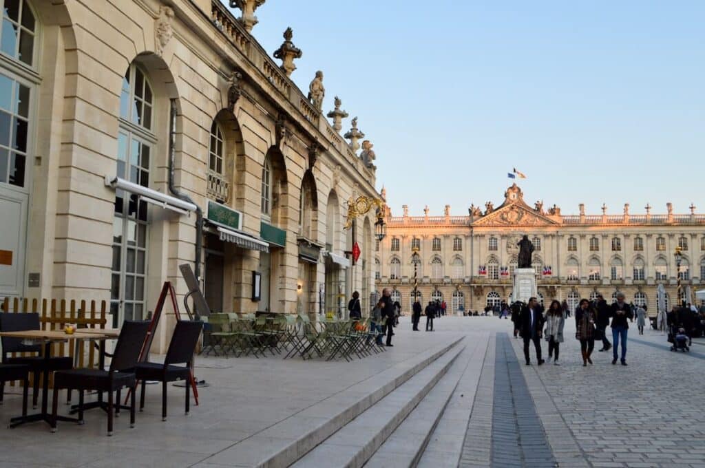 Het plein Place Stanislas in de stad Nancy