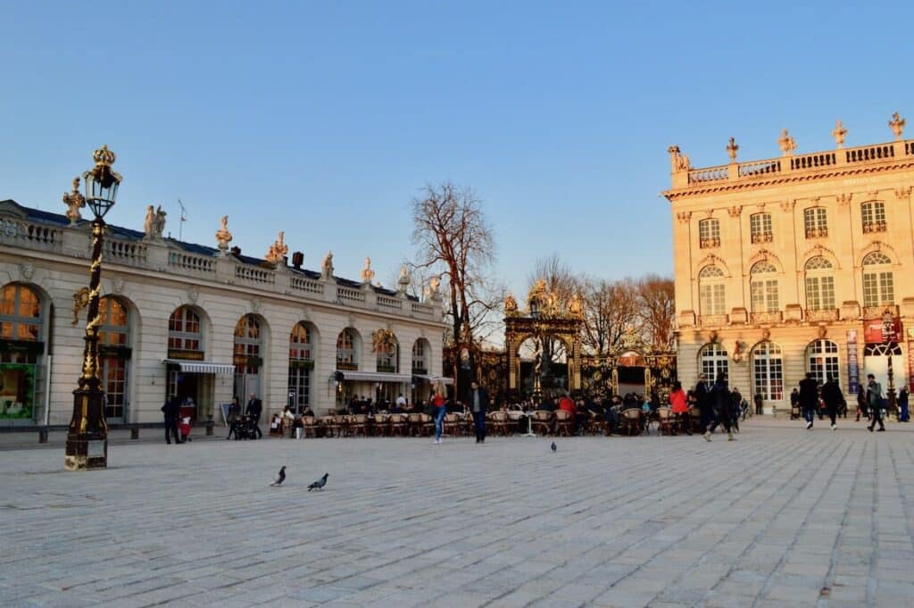 Het plein Place Stanislas in de stad Nancy