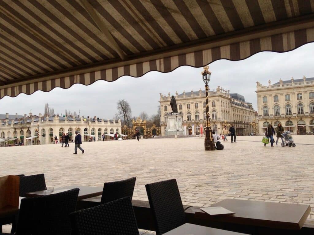 Het plein Place Stanislas in de stad Nancy