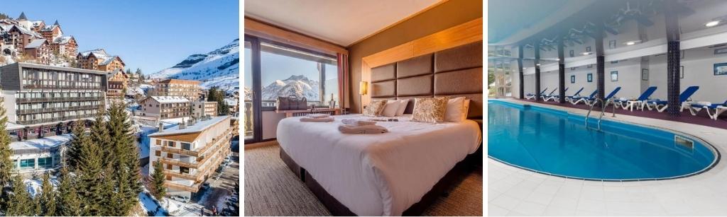 les deux alpes madame vacances hotel ibiza frankrijk, wintersport Les Deux Alpes