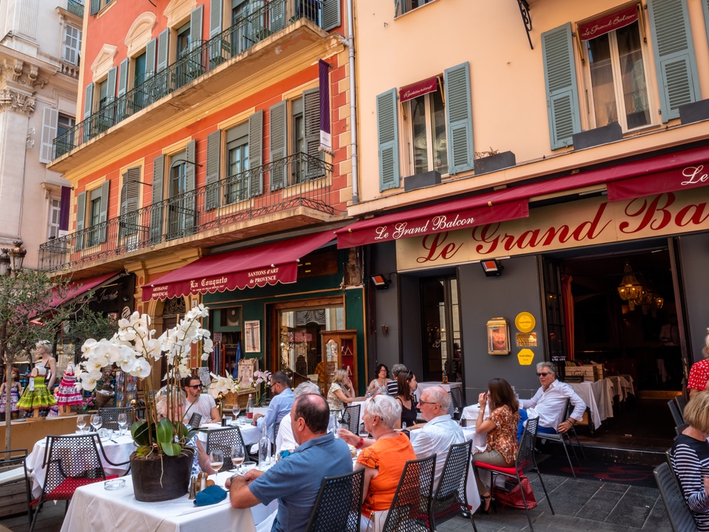 Uiten aan de Côte d'Azur