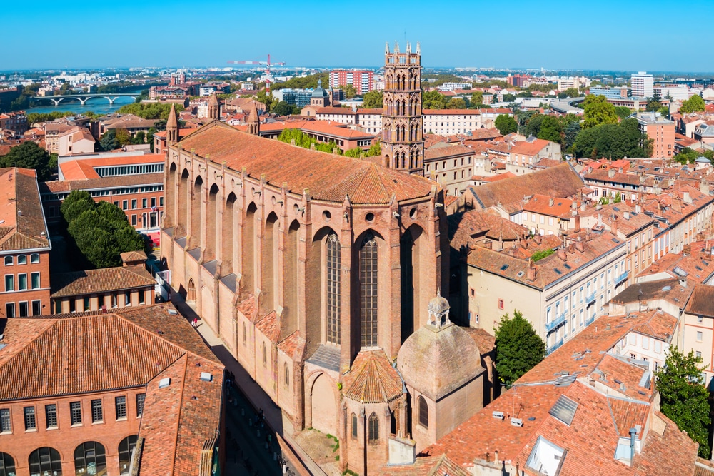 Couvent Des Jacobins Toulouse Shutterstock 1923216500, Zininfrankrijk.nl