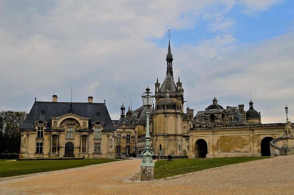 Kasteel Chantilly ingang PVF, Chantilly Senlis