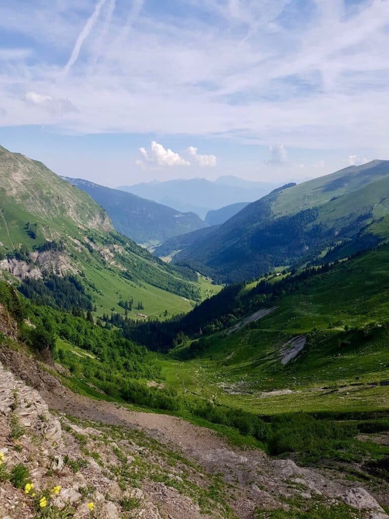 Wandeling Col des Annes uitzicht 1 PVF, Annecy le Grand Bornand