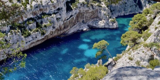 Calanque dEn Vau PVF, Wandelen Thueyts Ardèche