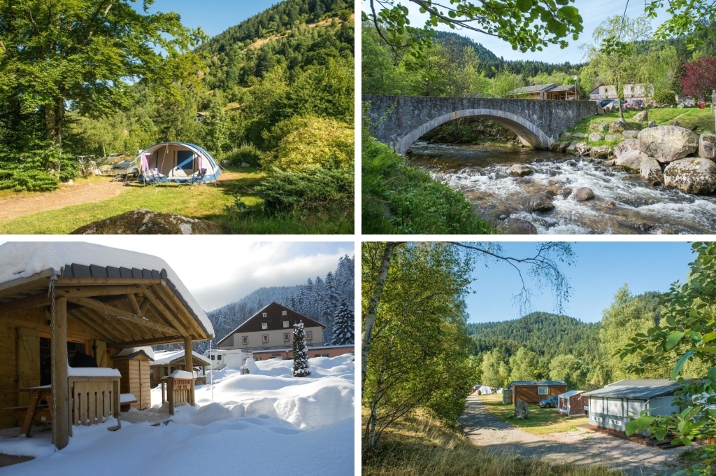 domaine du haut des bluches vogezen, campings in de Vogezen