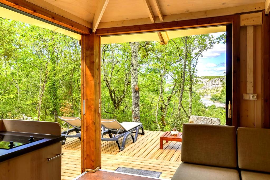 Cabanes Lodges Le Serviere, dorpjes in de ardèche