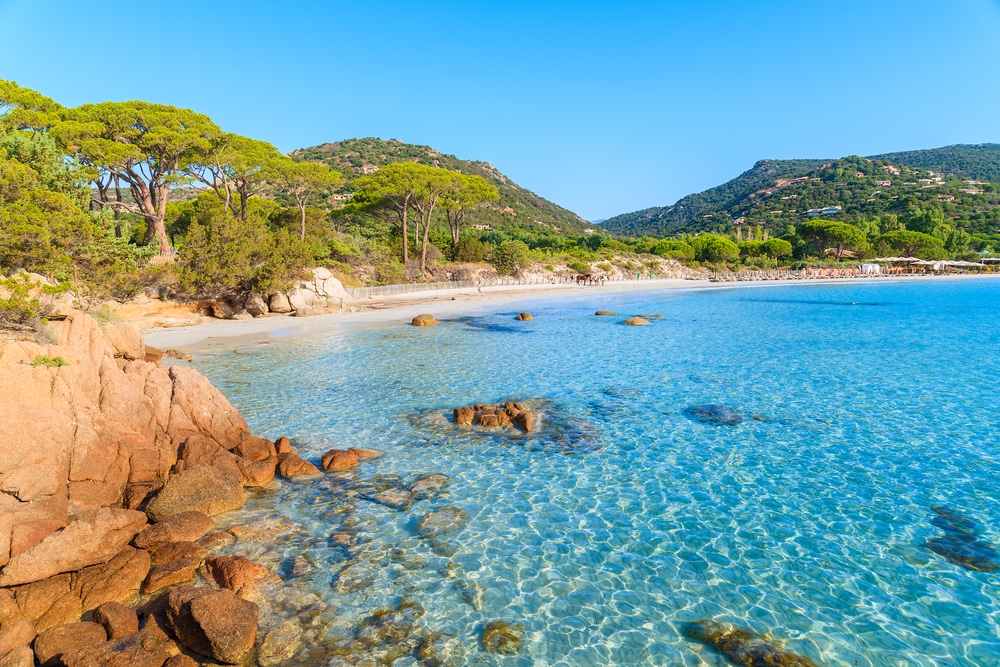 Plage de Palombaggia Zuid Frankrijk 295494956, Corsica