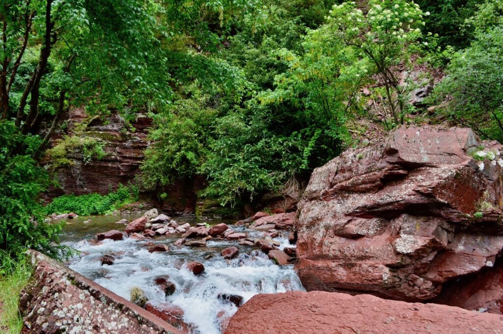 Rivier Gorges Cians PVF, Roubion